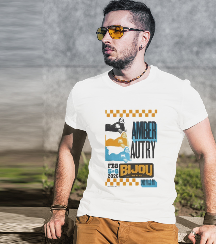 Amber Autry Live Comedy February 5 6 2026 Bijou Theatre Knoxville TN T-Shirt