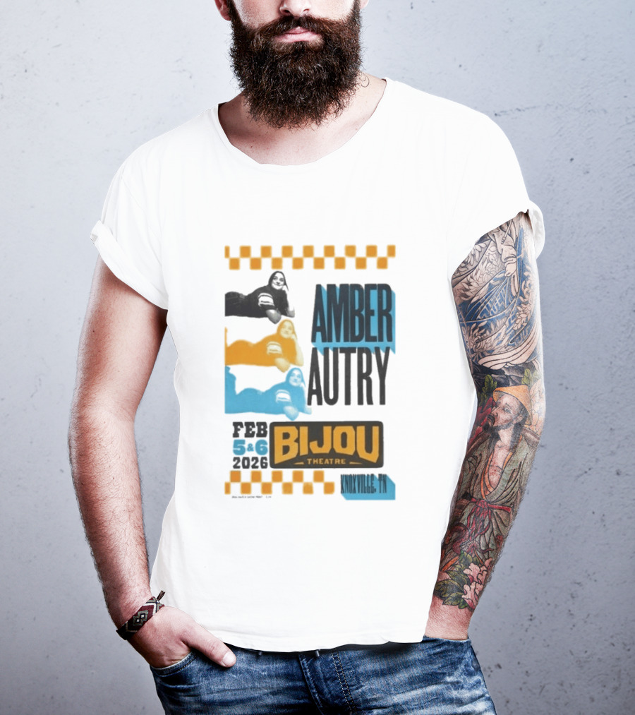 Amber Autry Live Comedy February 5 6 2026 Bijou Theatre Knoxville TN T-Shirt