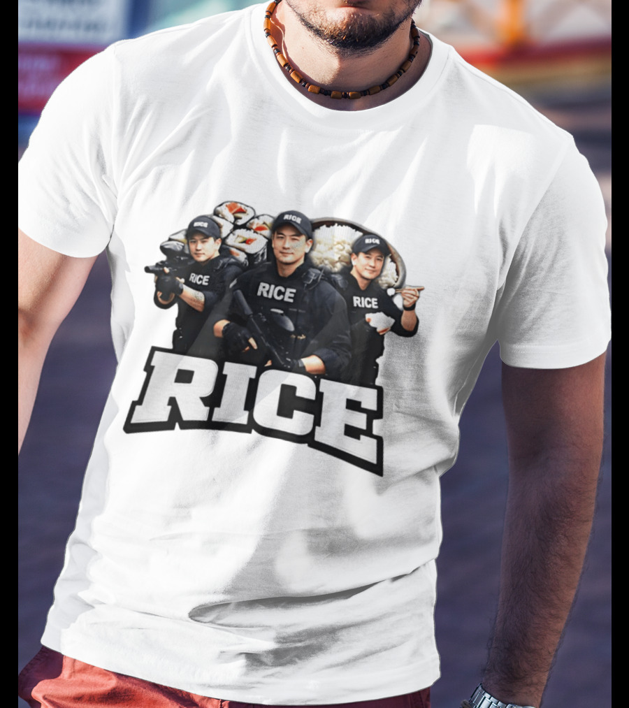 RICE Police Tactical Sushi Team T-Shirt