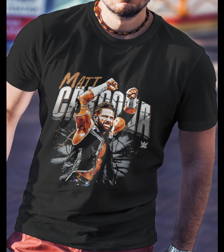 Matt Cardona WWE Victory Celebration Iconic Pose T-Shirt