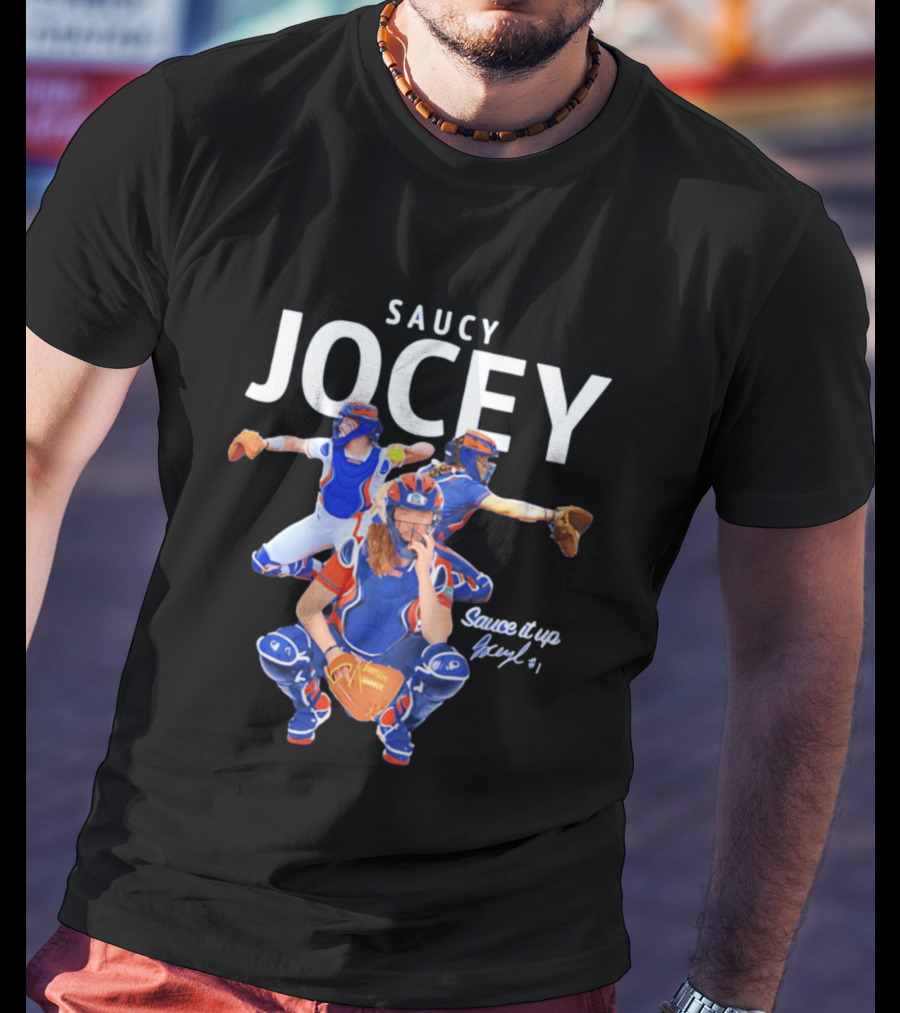 Saucy Jocey Sauce It Up Jocelyn Erickson Florida Gators T-Shirt