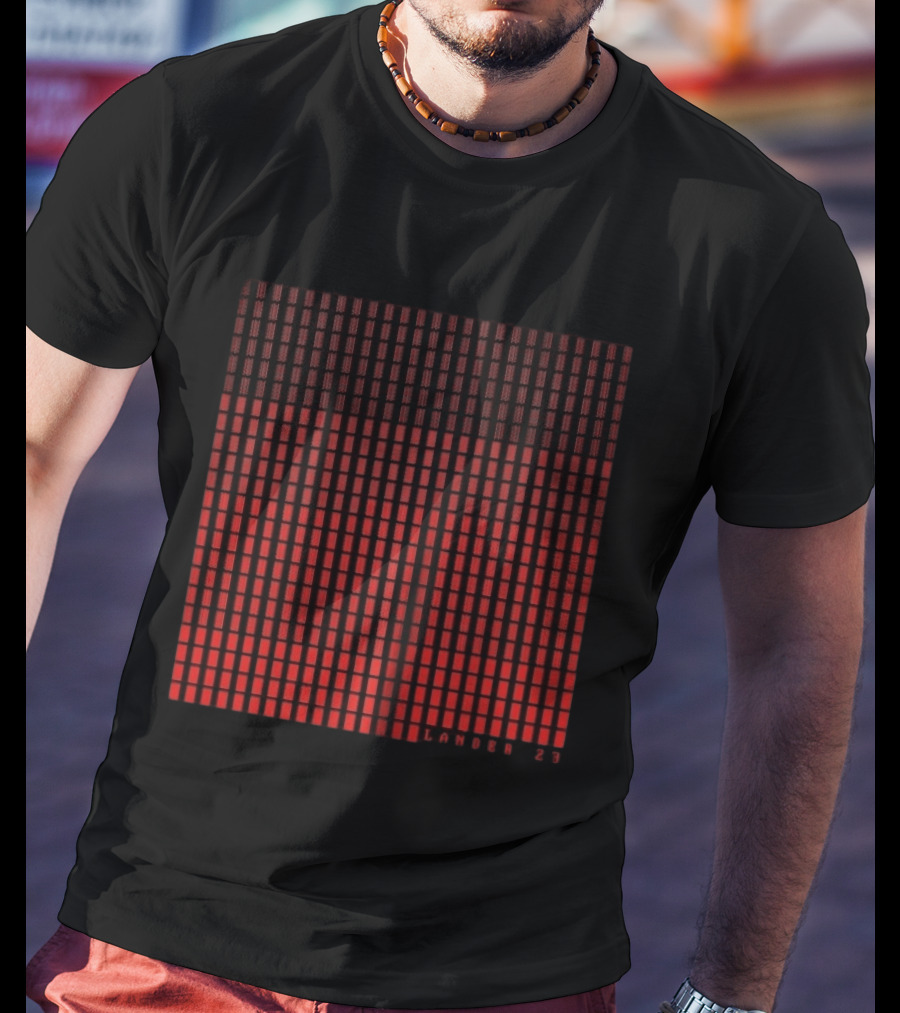 Punchdrunk Lander 23 Pulse Gradient Grid T-Shirt