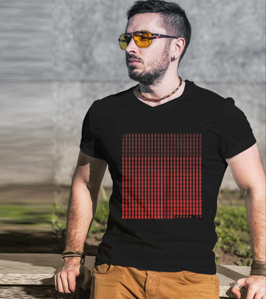 Punchdrunk Lander 23 Pulse Gradient Grid T-Shirt