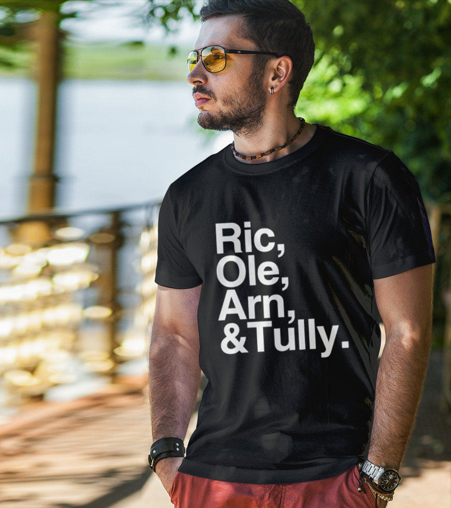 Ric Ole Arn & Tully Retro Wrestling Legends T-Shirt