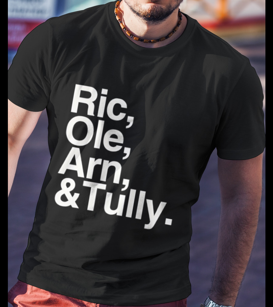 Ric Ole Arn & Tully Retro Wrestling Legends T-Shirt