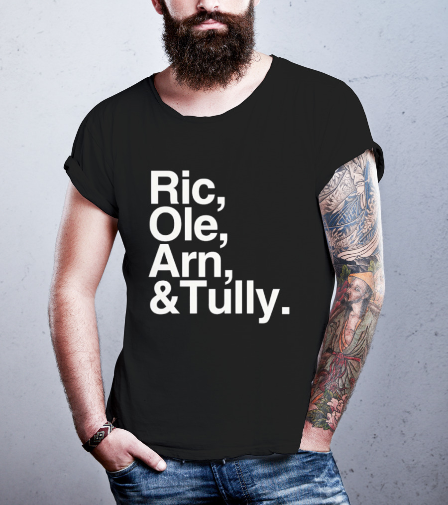 Ric Ole Arn & Tully Retro Wrestling Legends T-Shirt