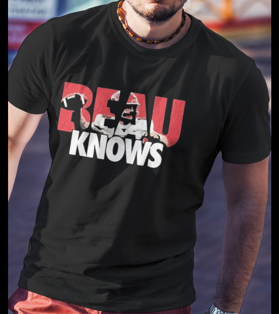 Youngstown State Penguins Beau Knows Football T-Shirt