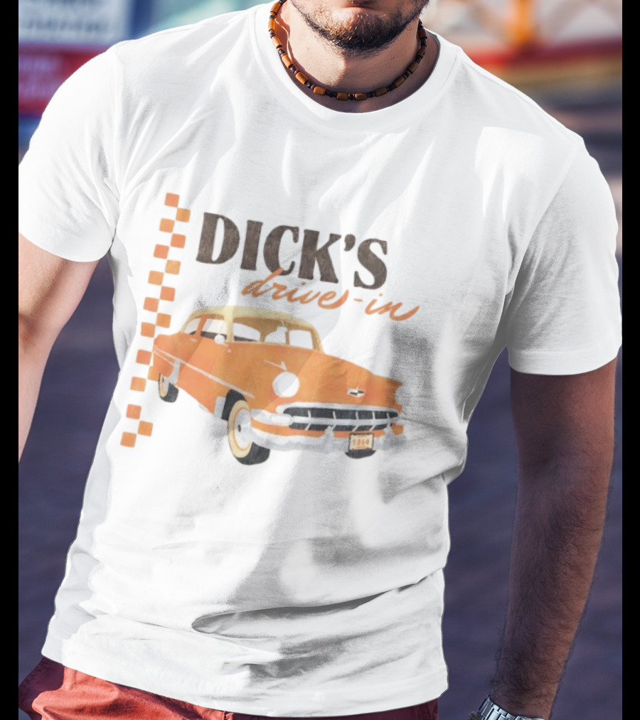 Dick's Drive In Vintage Car T-Shirt
