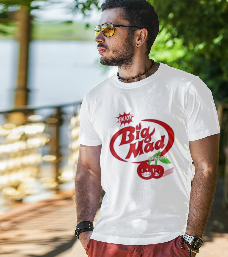 Transviolet Big Mad Cherry Enjoy T-Shirt