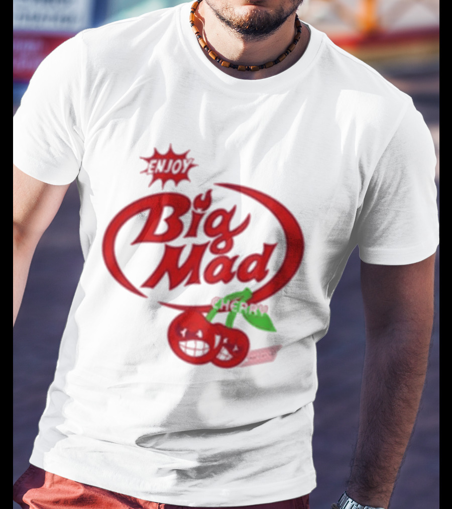 Transviolet Big Mad Cherry Enjoy T-Shirt
