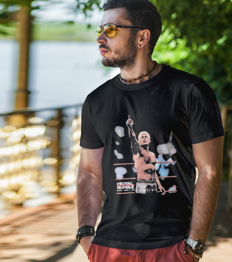 Cody Rhodes WWE Royal Rumble Wrestling Event 2024 T-Shirt