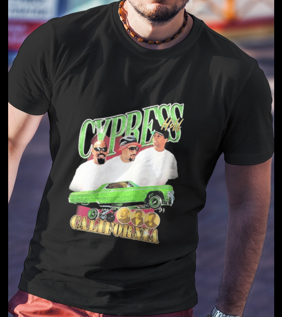 Cypress Hill California Lowrider Urban Style Hip Hop T-Shirt