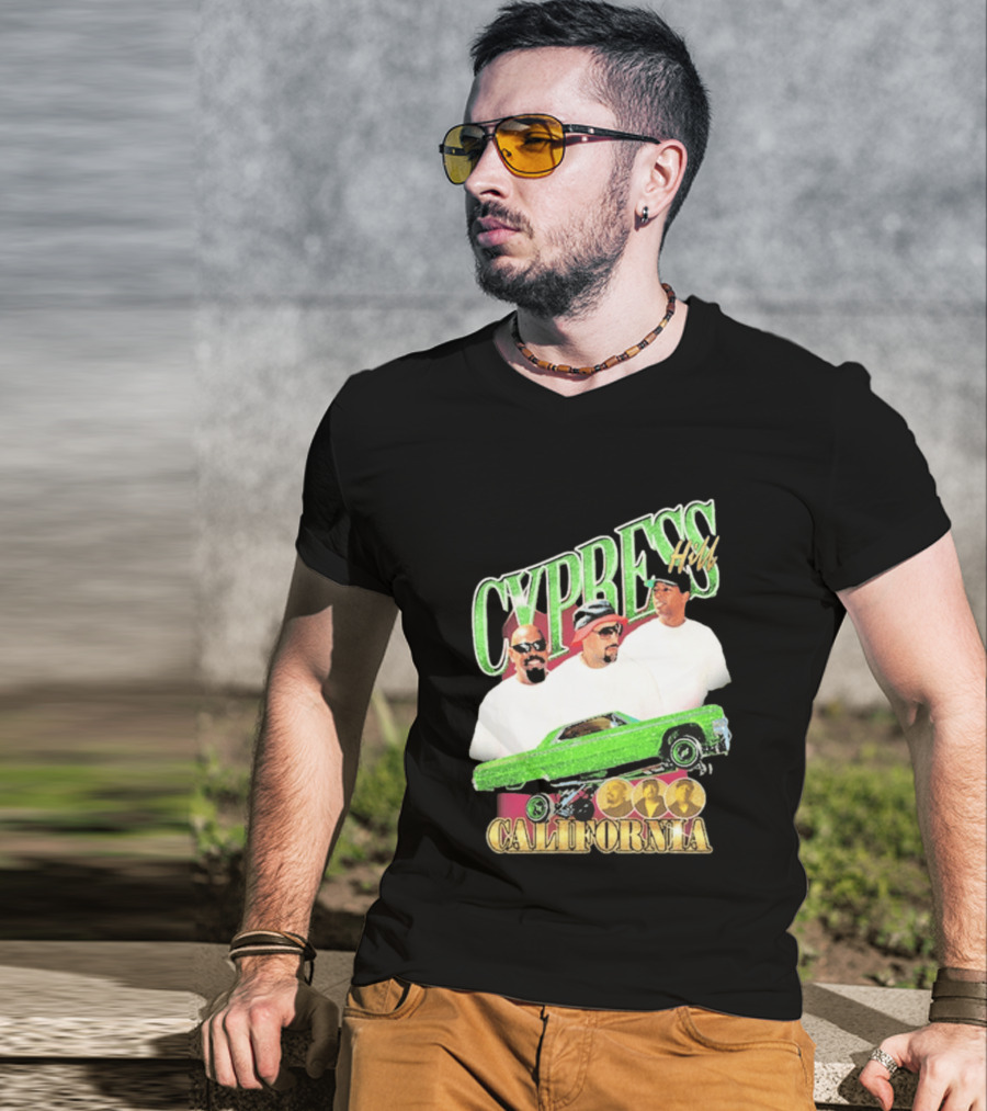 Cypress Hill California Lowrider Urban Style Hip Hop T-Shirt