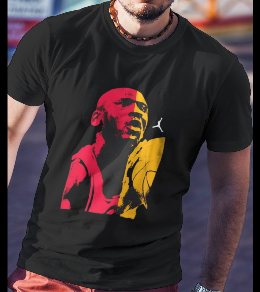 Michael Jordan 1985 Chicago Bulls Retro Basketball Legend T-Shirt
