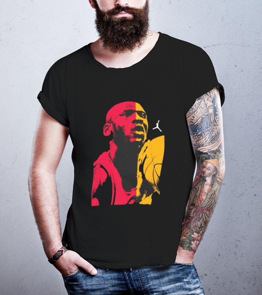 Michael Jordan 1985 Chicago Bulls Retro Basketball Legend T-Shirt