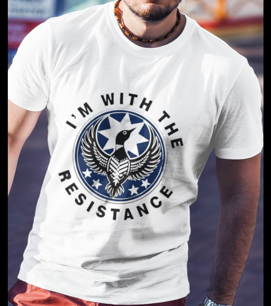 I'm With The Resistance Starbird Rebel Alliance Crest T-Shirt