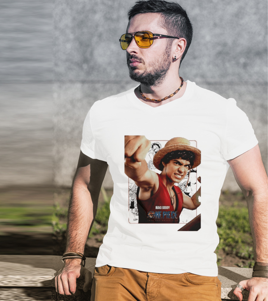 Iñaki Godoy As Monkey D. Luffy One Piece Live Action Into The Grand Line T-Shirt