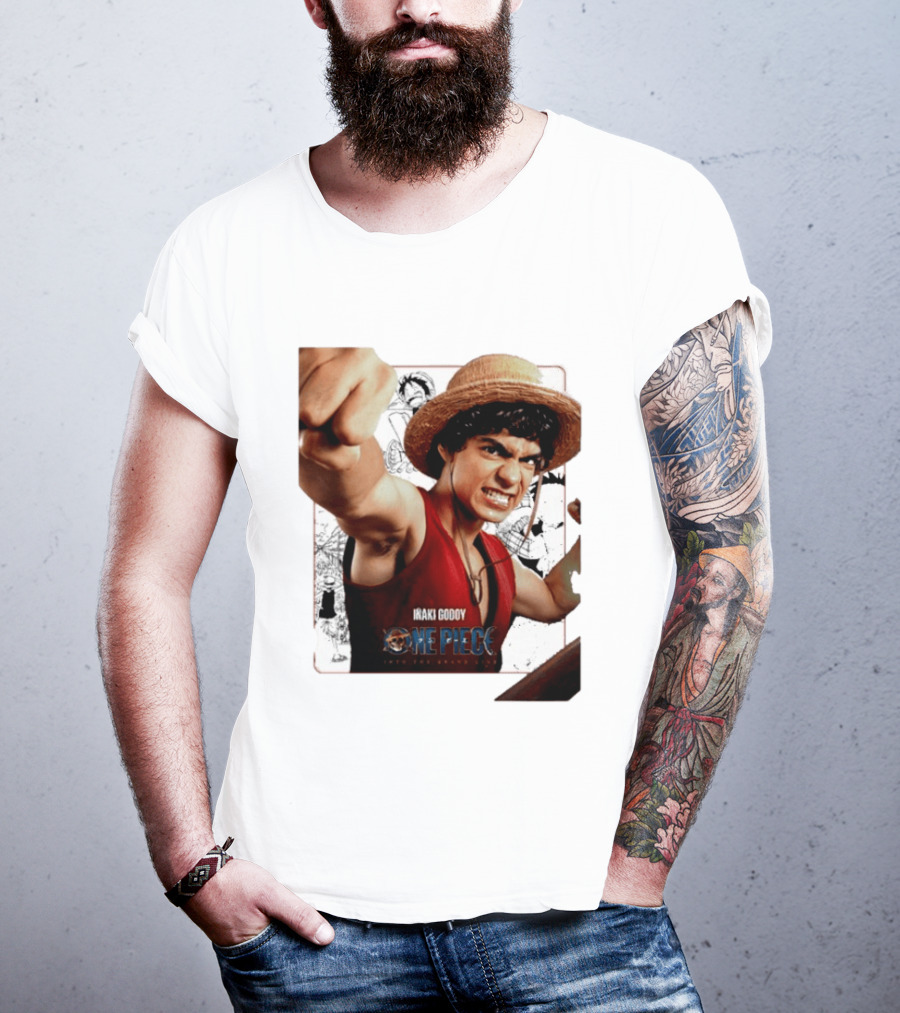 Iñaki Godoy As Monkey D. Luffy One Piece Live Action Into The Grand Line T-Shirt