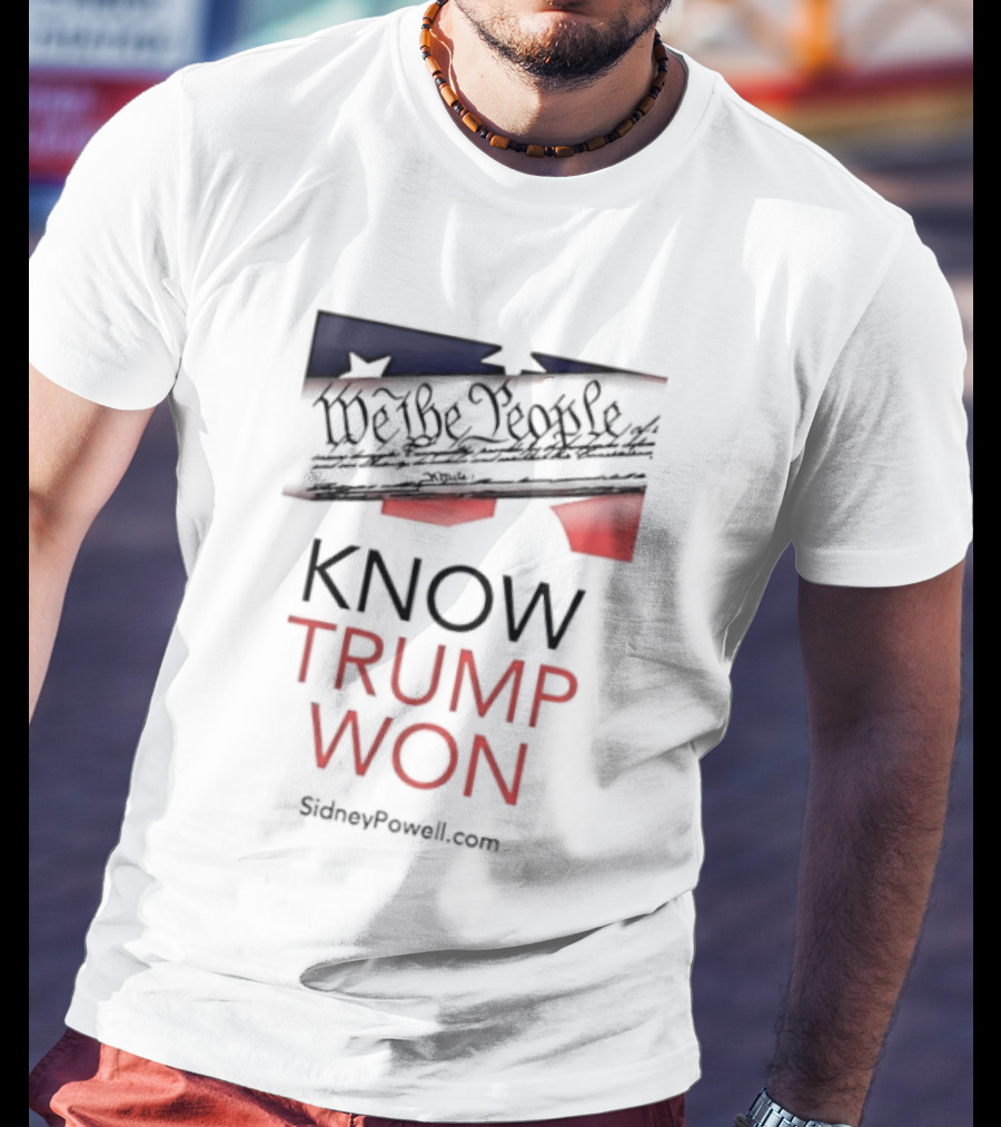 We The People Know Trump Won 2024 T-Shirt