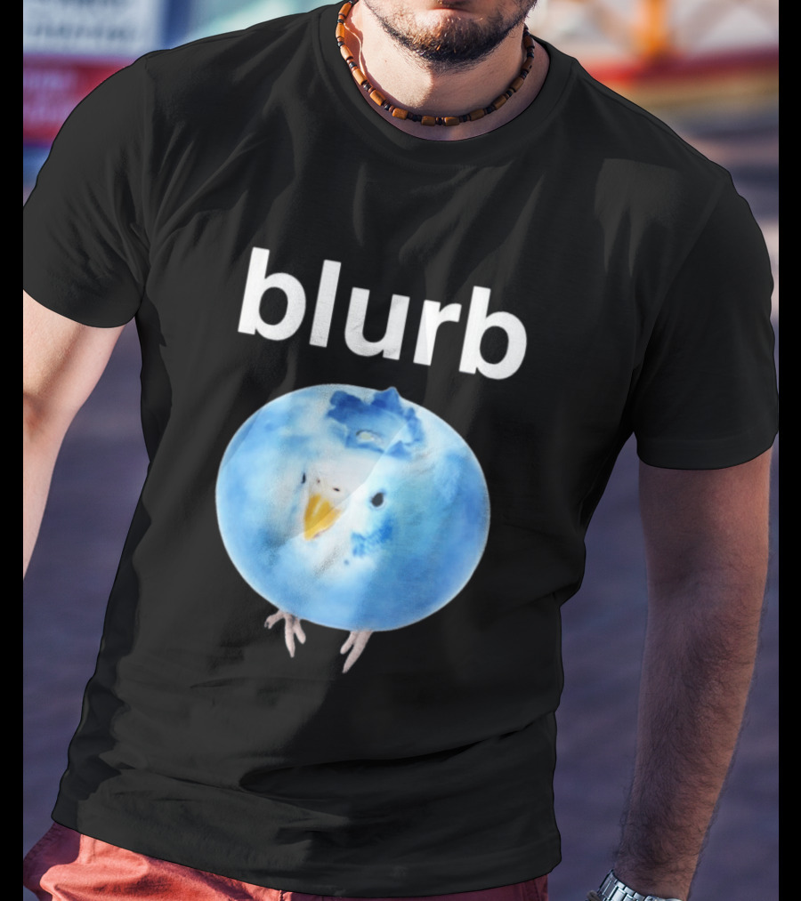 Blurb Bluebird Blueberry Fusion T-Shirt