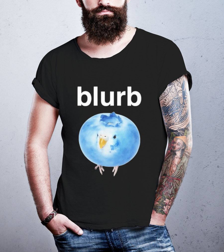 Blurb Bluebird Blueberry Fusion T-Shirt