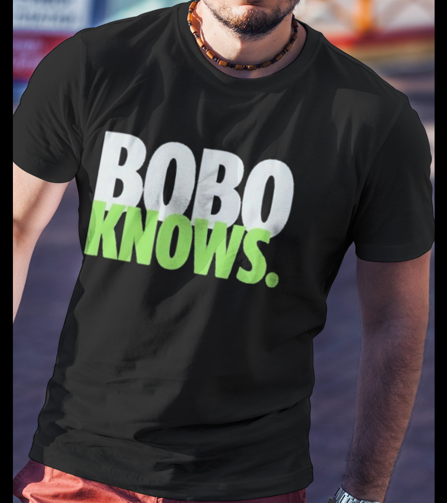 Bobo Knows Seattle Football Seahawks Fan Gear T-Shirt