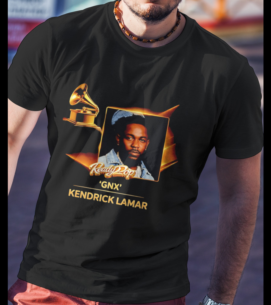 Kendrick Lamar Ready Pop GNX Grammy T-Shirt