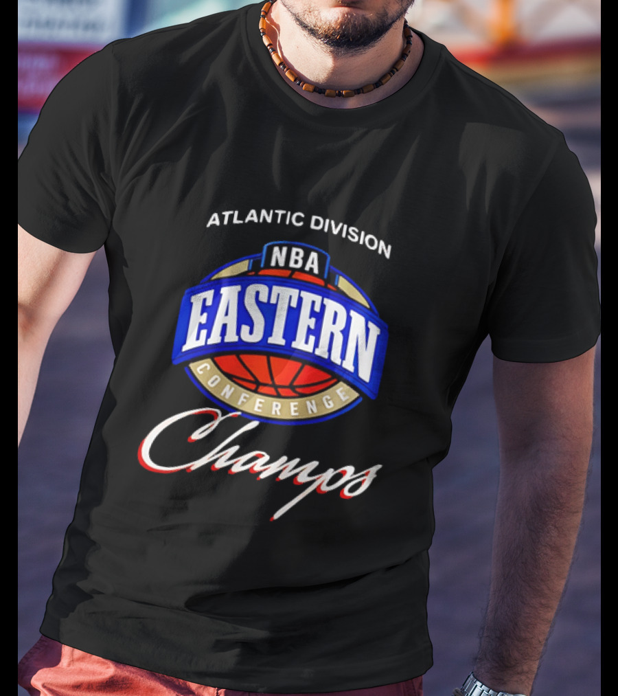 Philadelphia 76ers Allen Iverson 2026 Atlantic Division NBA Eastern Conference Champs T-Shirt