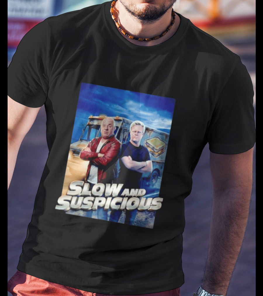 Slow And Suspicious Food Truck Crossover Duo T-Shirt