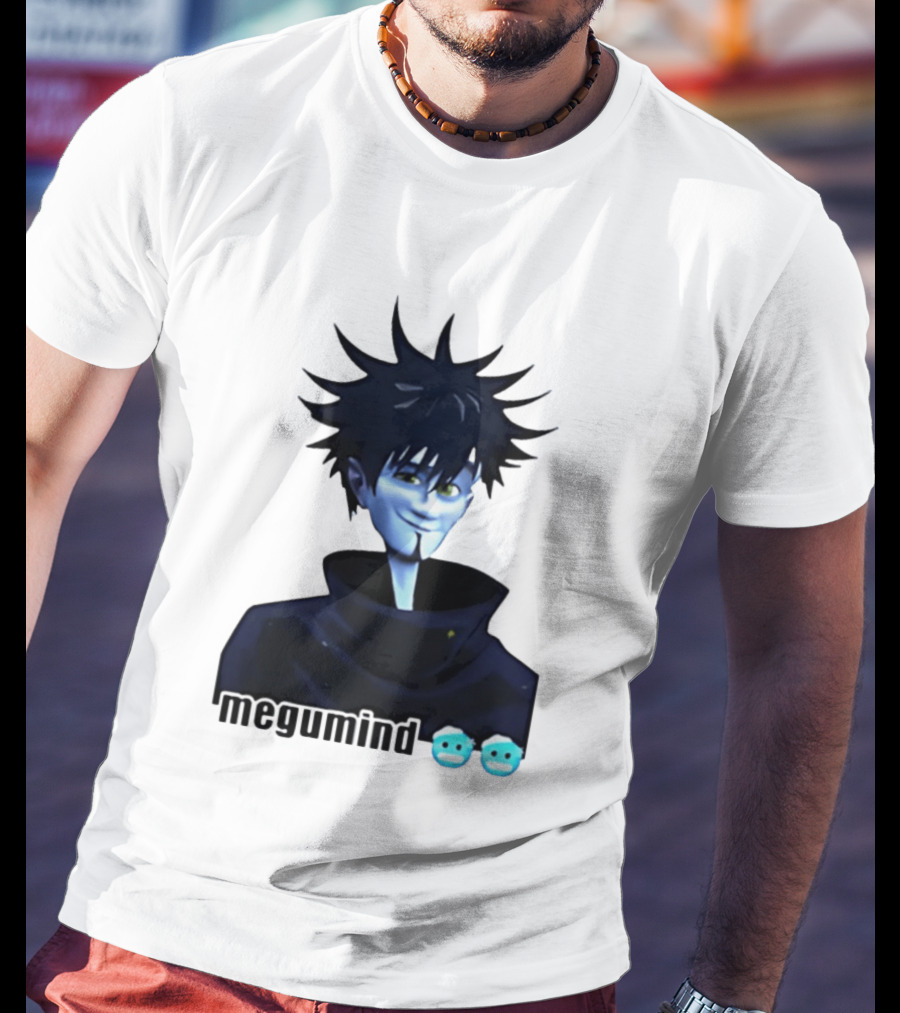 Megumind Fushiguro Megumi Jujutsu Kaisen Anime Bighead T-Shirt