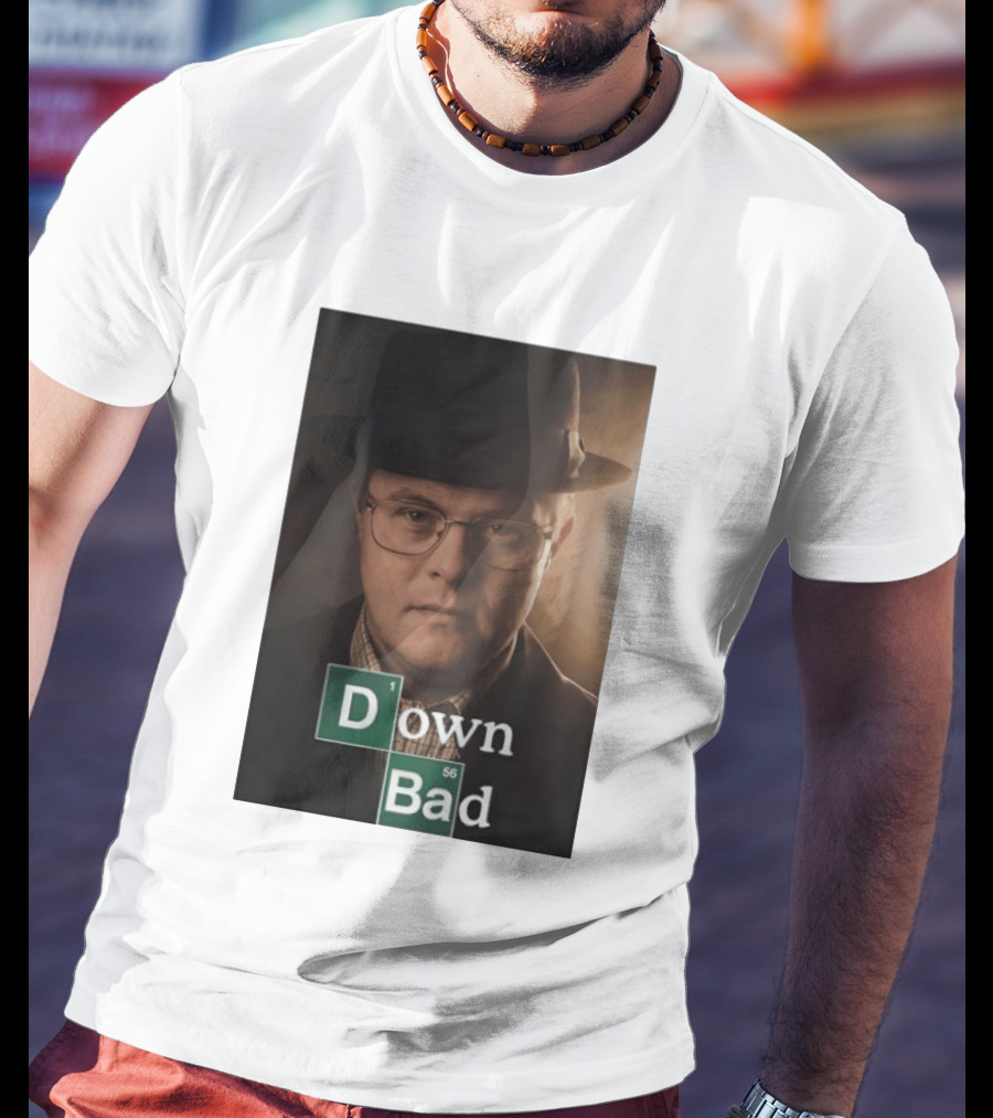 Down Bad Walter Chemistry Parody Breaking Series T-Shirt