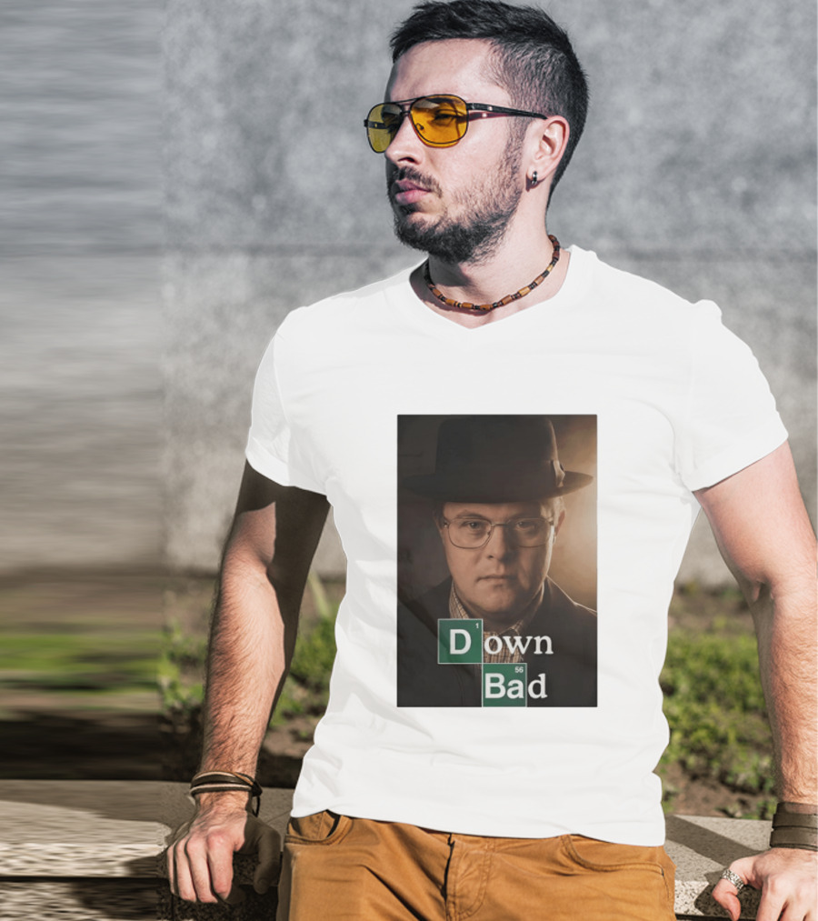 Down Bad Walter Chemistry Parody Breaking Series T-Shirt