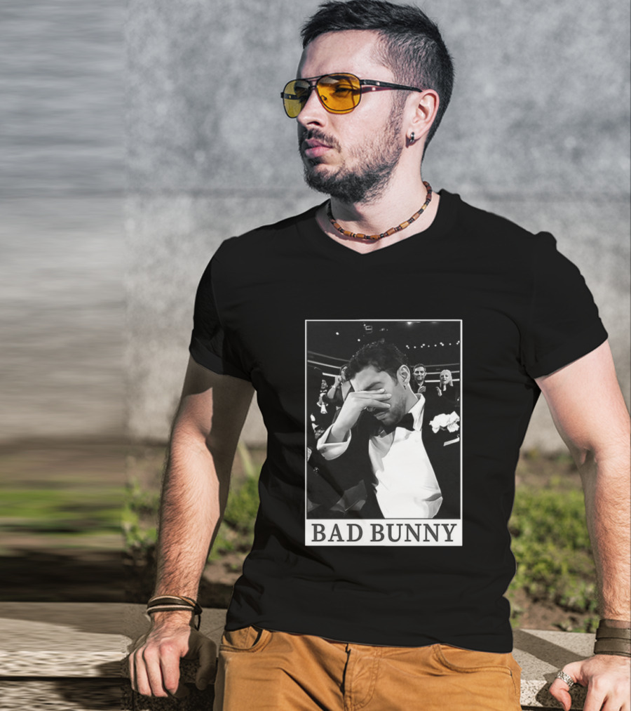Bad Bunny Grammy 2026 Winner Album Of The Year Photo T-Shirt