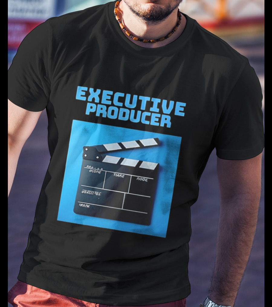 Executive Producer Clapper Board Iconic Movie Director T-Shirt