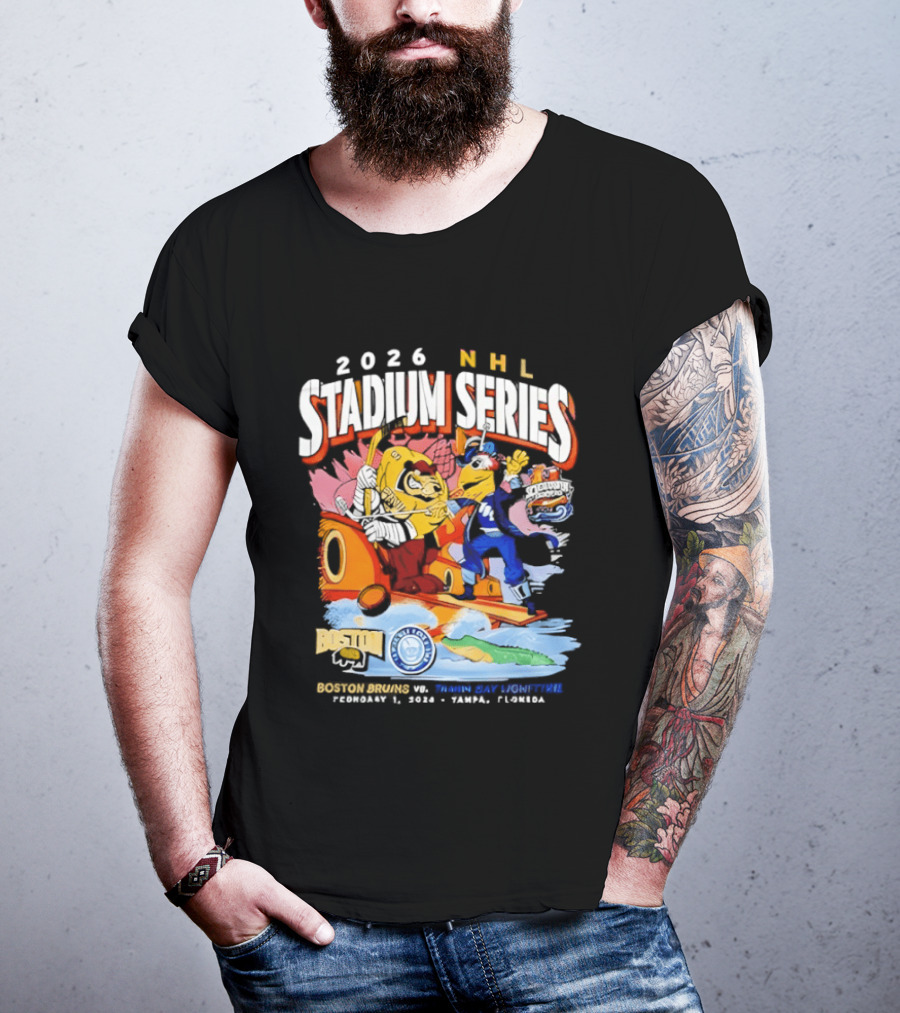 2026 NHL Stadium Series Boston Vs Montreal February 4 Tampa Florida T-Shirt