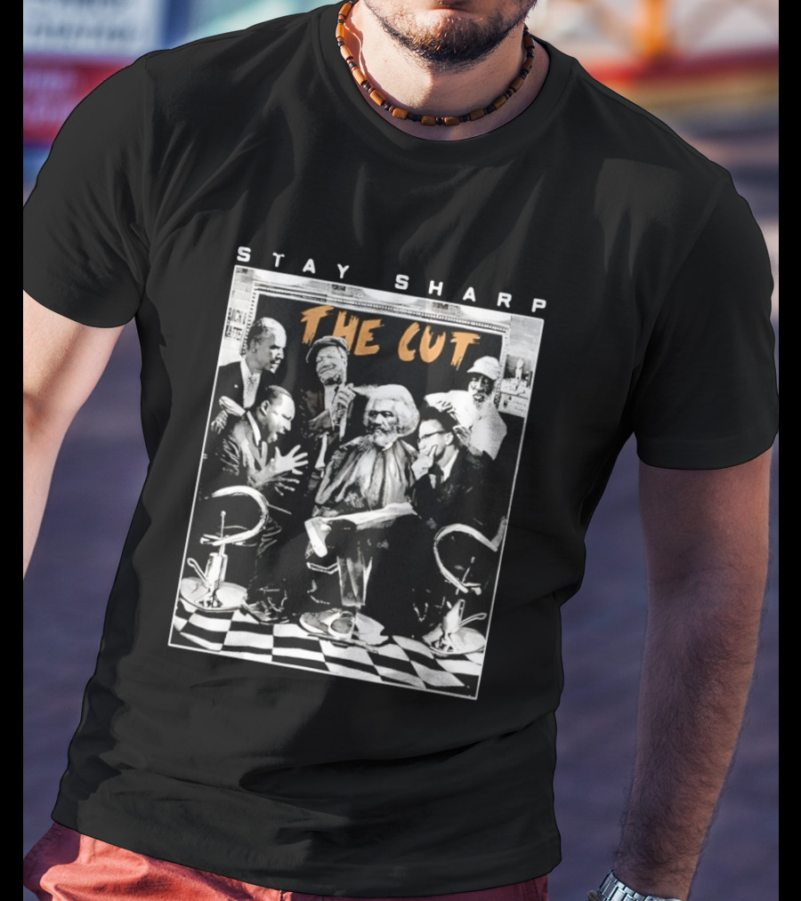 Stay Sharp The Cut Black Barbershop Legends T-Shirt