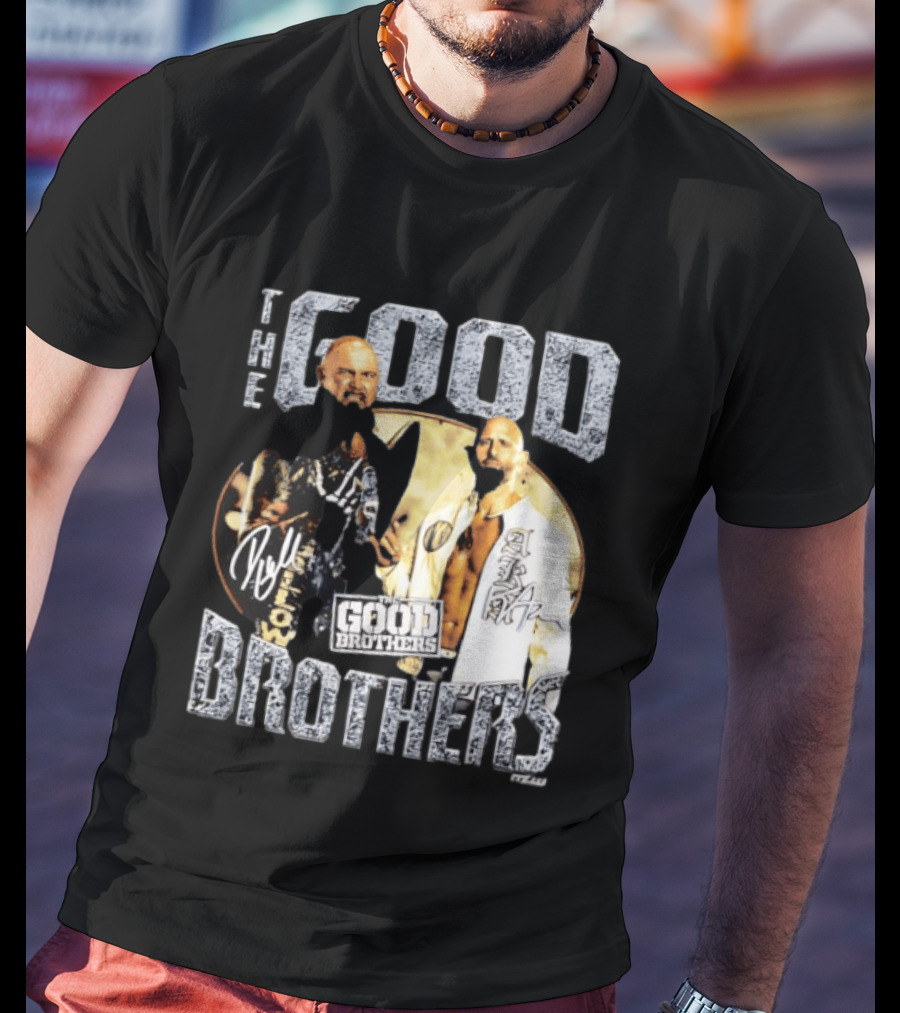 The Good Brothers Built Different Wrestling Signature Series T-Shirt