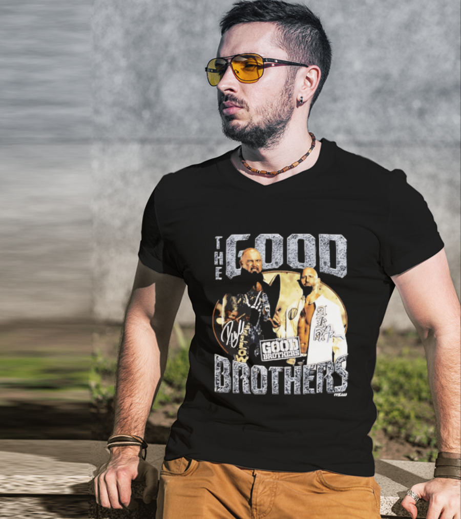 The Good Brothers Built Different Wrestling Signature Series T-Shirt