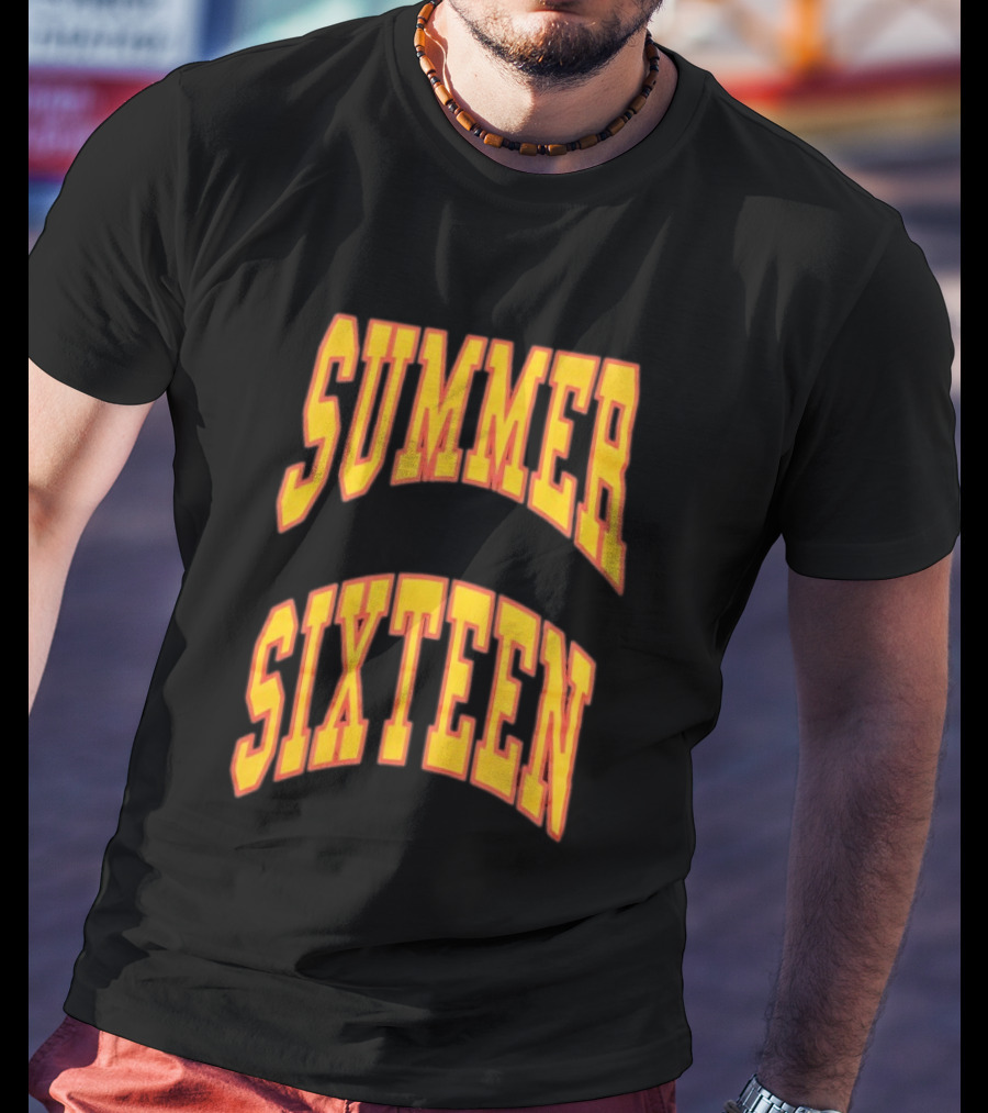 Drake Summer Sixteen Tour Merch Bold Yellow T-Shirt