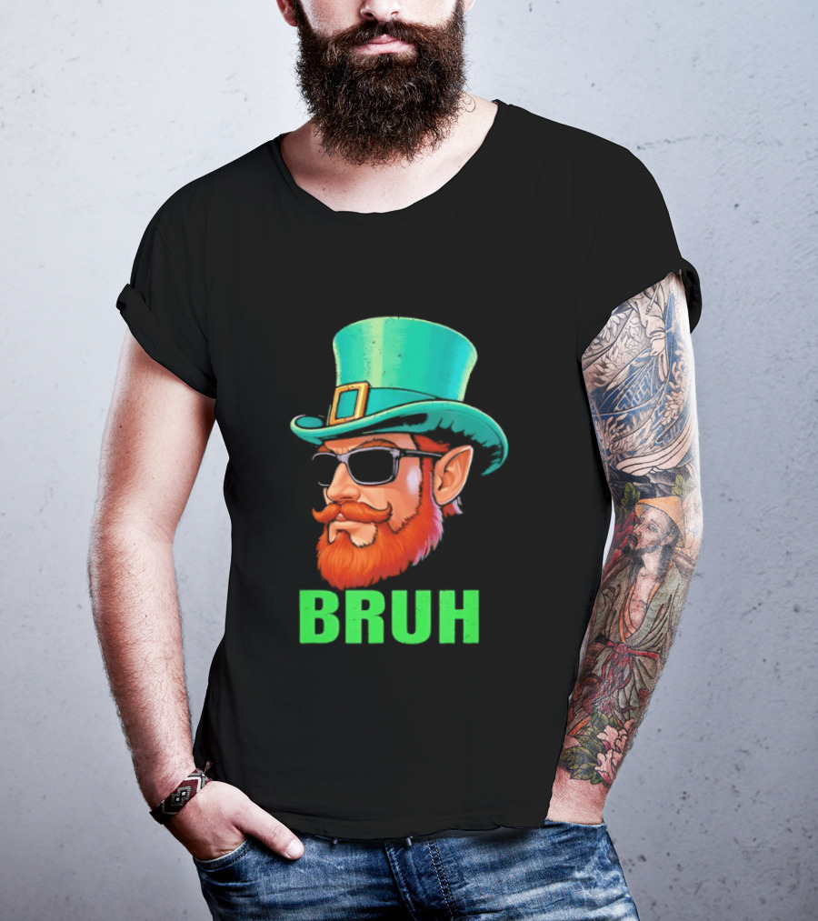 Leprechaun Bruh St Patricks Day Irish Humor T-Shirt