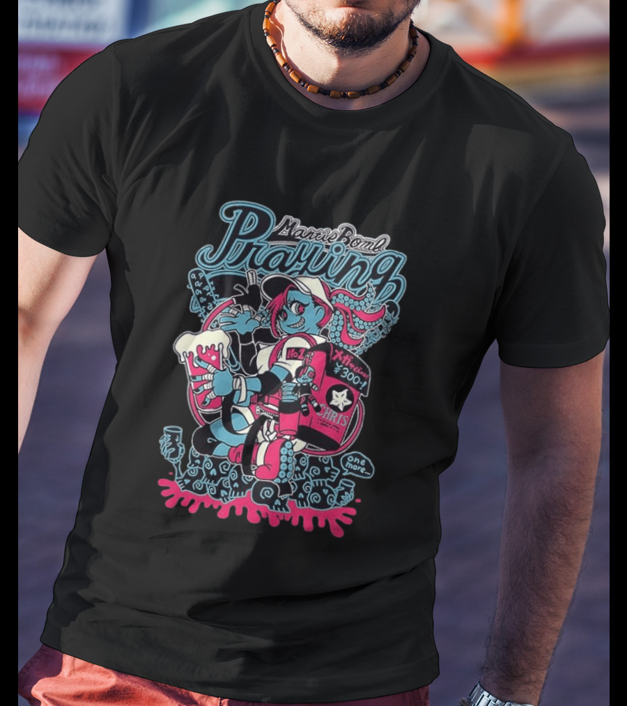 Martis Bomb Praying Mantis No. 1 Chris 300 One More Time T-Shirt