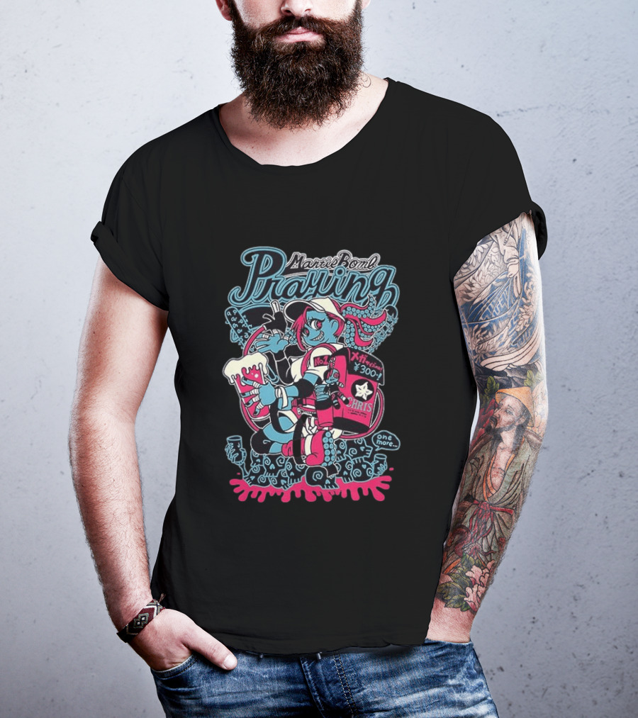 Martis Bomb Praying Mantis No. 1 Chris 300 One More Time T-Shirt