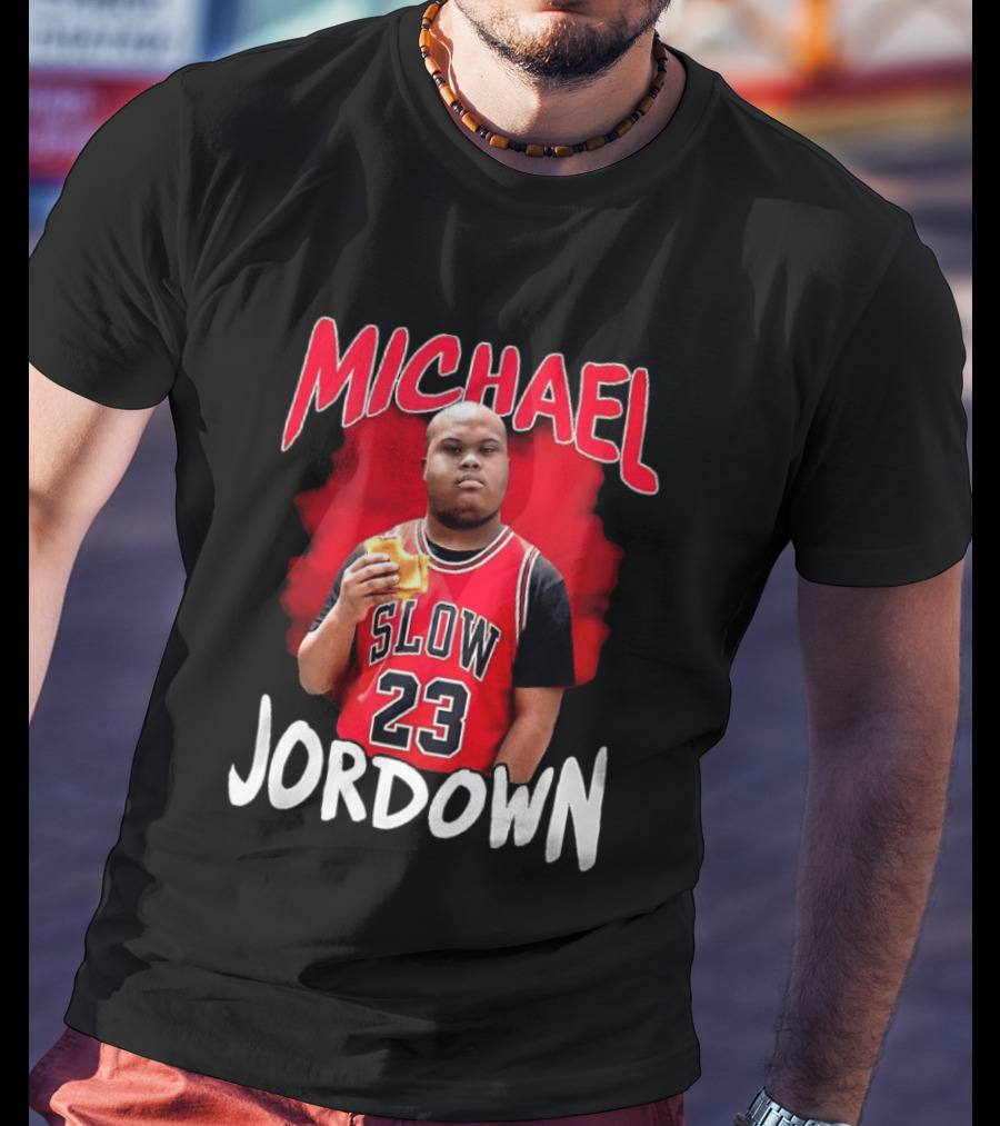 Michael Jordown Slow 23 Meme T-Shirt