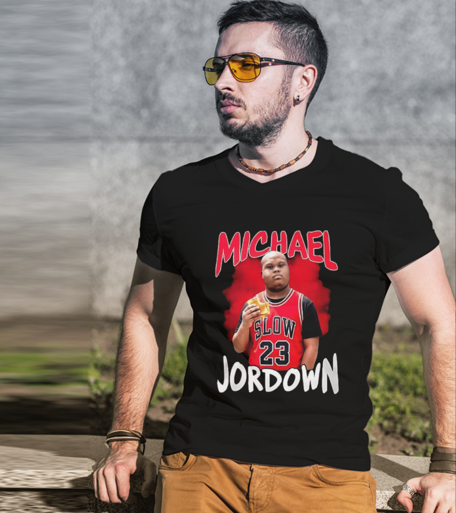 Michael Jordown Slow 23 Meme T-Shirt