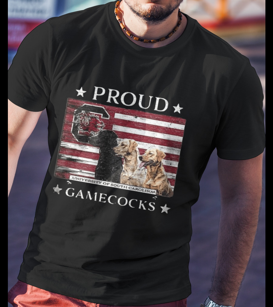 University Of South Carolina Proud Gamecocks Labs T-Shirt