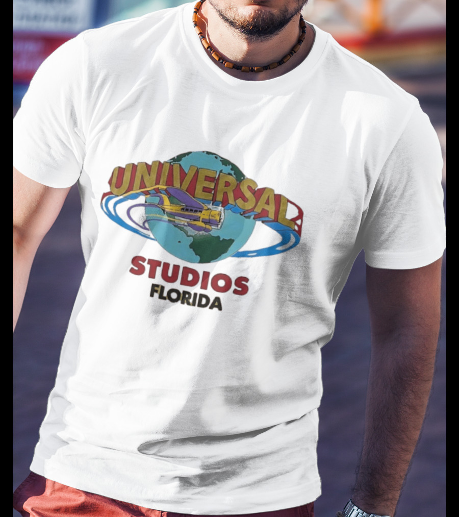 Universal Studios Florida Earth Airplane T-Shirt