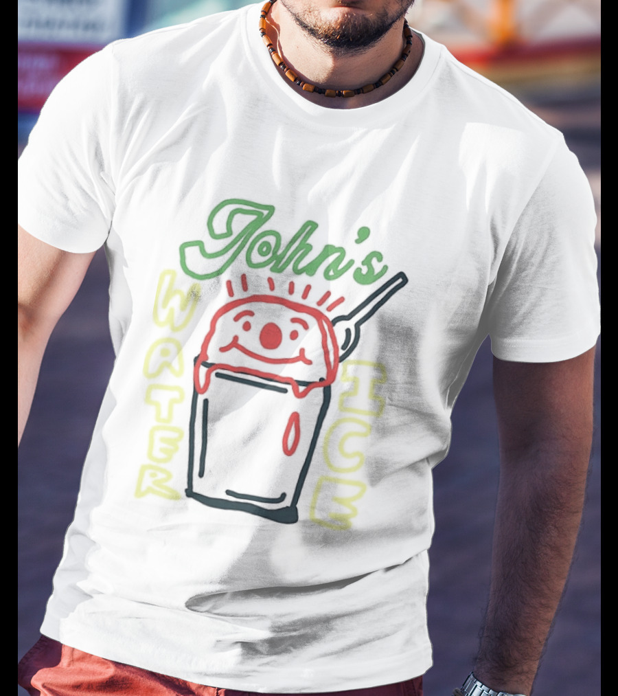 John's Water Ice Clown Cup With Spoon T-Shirt