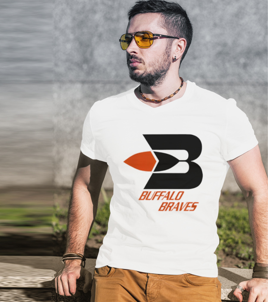 Buffalo Braves Retro B Symbol Basketball Team T-Shirt