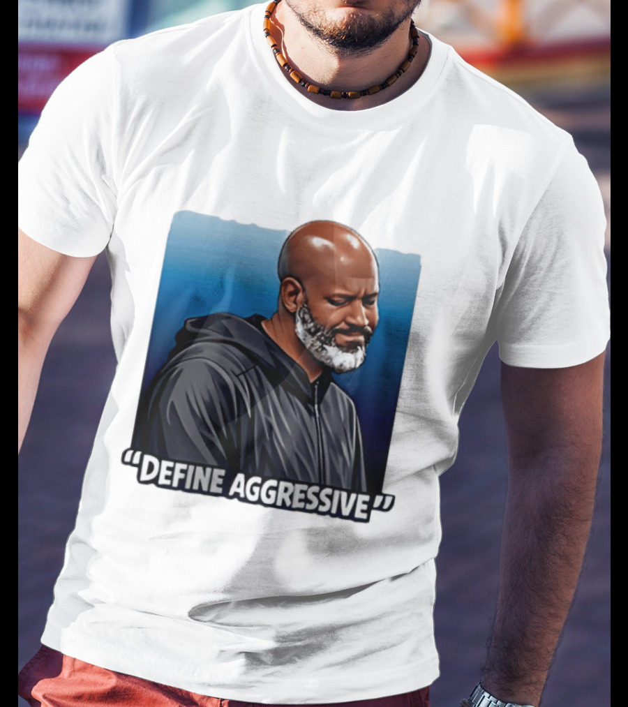 Define Aggressive Detroit Lions Brad Holmes T-Shirt