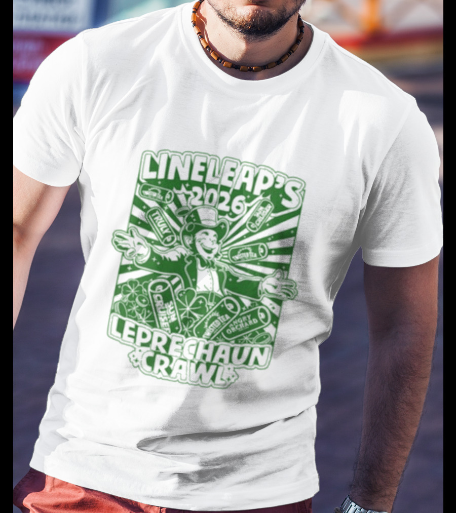 Lineleap's 2026 Leprechaun Crawl T-Shirt